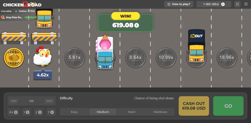 Spiel Chicken Road 2